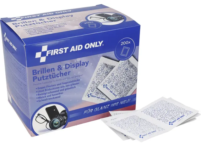 Brillendoekjes First Aid Only pak à 200 stuks