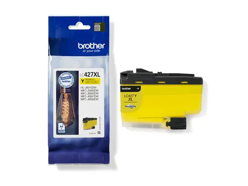 Inktcartridge Brother LC-427XLY geel