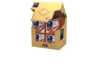 Tork 477601 Soft Dinnerservet Advanced Terracotta 39x39cm - 3