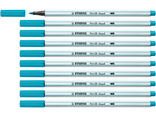 Brushstift STABILO Pen 568/31 lichtblauw