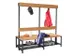 banc double,HxLxP 1600x1500x770mm,piètement RAL7016