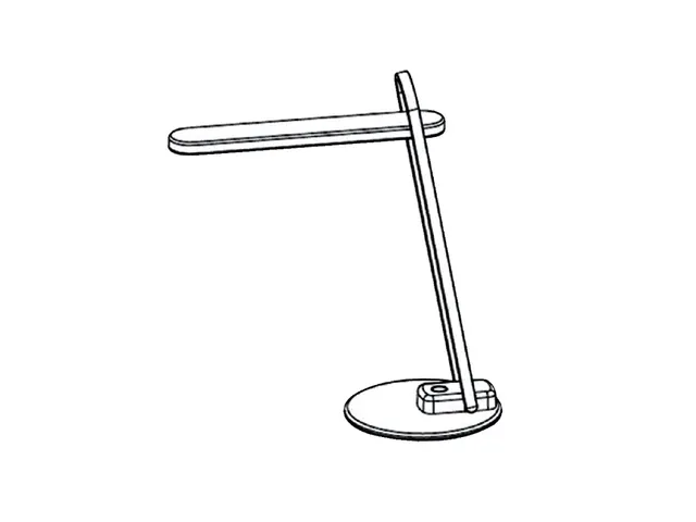 Bureaulamp Hansa Ledlamp Firenze Zilver