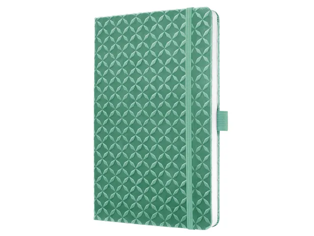 Notitieboek Jolie Flair A5 MINT GREEN gelinieerd 174pag 80gr HC