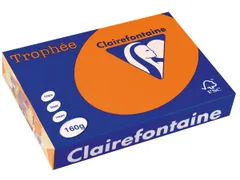 Trophée Intens Gekleurd Papier A4 160 gram 250vel Feloranje