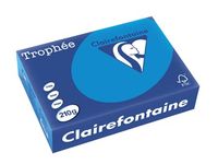 Clairefontaine Gekleurd Papier 210 Gram Trophée Intens A4 Turkoois