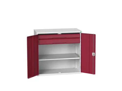 universele kast,HxBxD 1000x1050x550mm,1xStalen bodem,2lade(n)