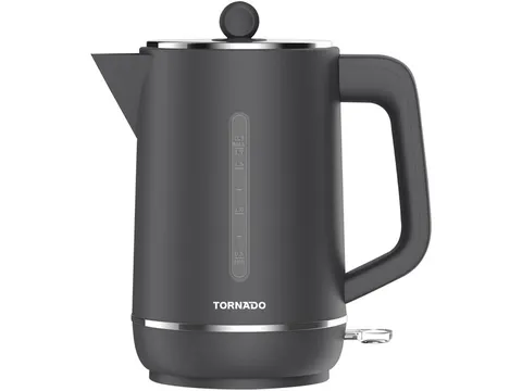 Tornado TKE-01328-GS Waterkoker 1.7 Liter Zwart