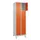 lockerkast,HxBxD 1950x600x500mm,2x4vakken,vak B 300mm,cil.-slot,voeten