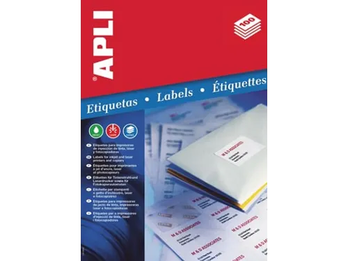 Apli Etiketten 63.5x38.1mm