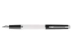 Vulpen Waterman Hémisphère Colour Blocking black en white CT fijn