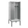 locker met bank,voor scheiding van kleding,HxBxD 2120x800x815mm,2vak