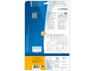 HERMA 4586 Transparante folie-etiketten Mat A4 97x42,3mm 120 stuks - 2