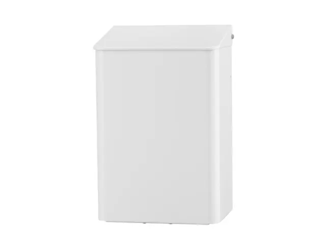 Afvalbak 6 Liter Met Klepdeksel Wit