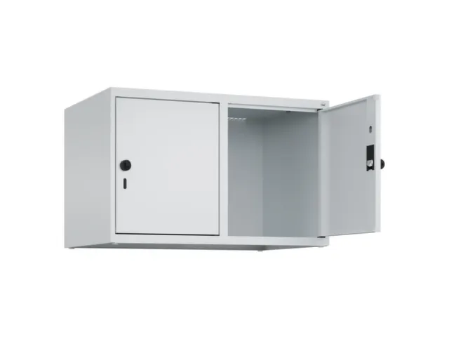 opzetkast,v. locker,2vak.,vak B 400mm,HxBxD 500x800x500mm,vleugeldeur