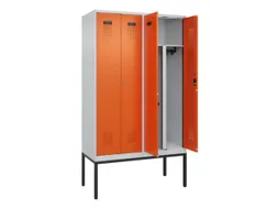 PBM-locker,HxBxD 2120x1200x500mm,4vak,vak B 300mm,cil.-slot