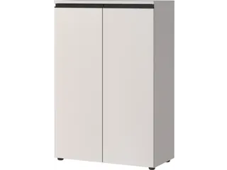 dossierkast,HxBxD 1200x801x400mm,2xhouten vloer,3ordnerhoogte - 1