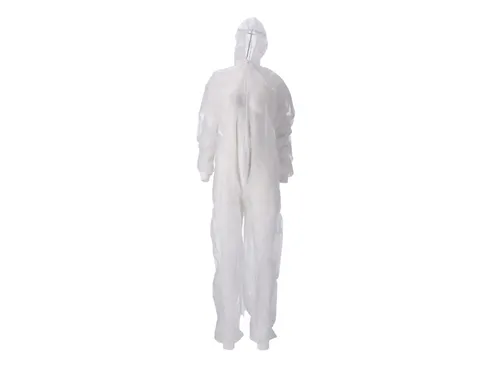 Overall CMT XL non-woven ritssluiting PP wit 50 stuks