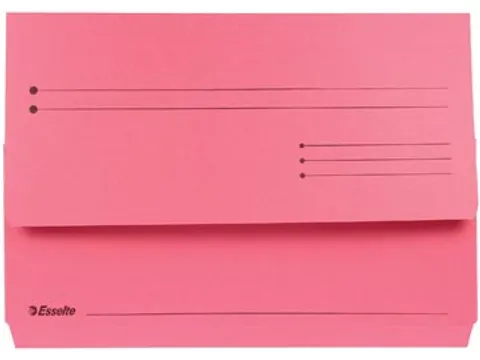 documentenmap Pocket File rood
