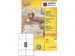 Etiquette Avery Zweckform 3427 105x74mm blanc 800 pièces