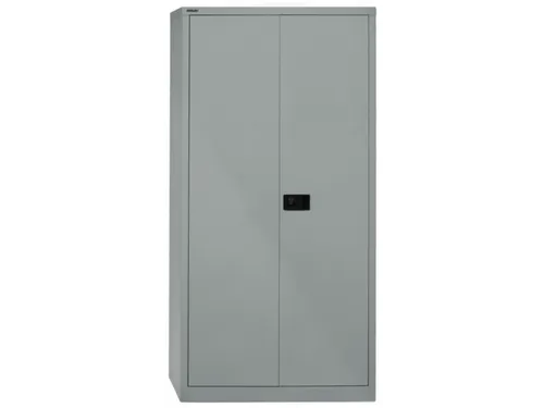 kantoorkast openslaande deuren HxBxD 1950x914x400mm Stalen Zilver