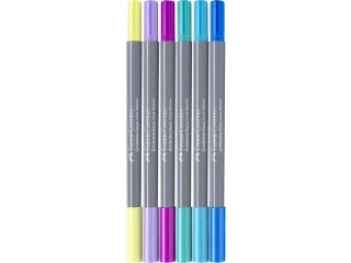 Duo aquarelmarker Faber-Castell Goldfaber kartonetui 6 stuks Seashells - 3