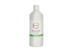 Plakkaatverf Qrea wit 500ml