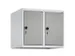 opzetkast,v. locker,2vak.,vak B 300mm,HxBxD 500x600x500mm,draaigrendel