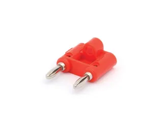 Dubbele Banaanplug - Rood - 1