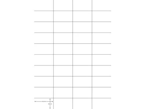Q-connect Etiketten 52,5x29,7mm A4 Wit 4000 stuks