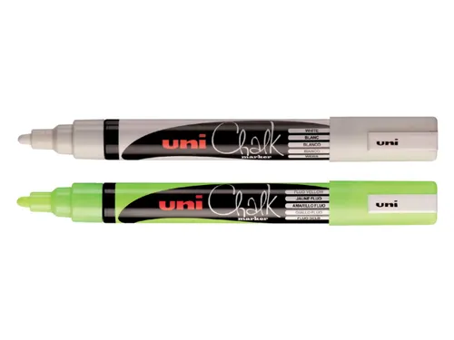Krijtstift Uni-ball chalk rond 1.8-2.5mm wit