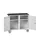 montagetafel 965x1050x550mm staalblad 2 kasten RAL7035 front RAL7035