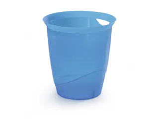Papiermand 16 Liter Trend Translucent Blauw - 1