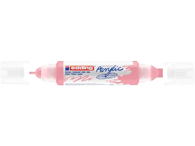 Acrylmarker edding e-5400 3D double liner stijlvol mauve
