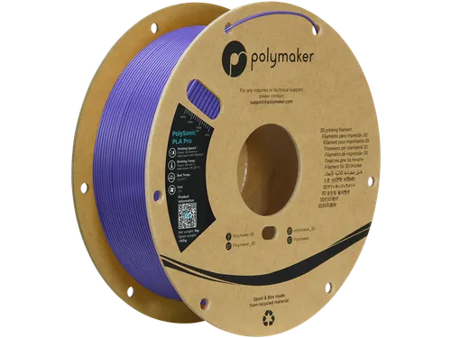 Polysonic PLA PRO HS TOUGH 1,75mm paars 1kg