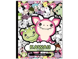 Kleurboek Kawaii Little Monsters