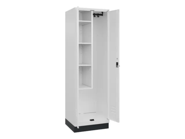 schoonmaakkast,HxBxD 1950x600x500mm,links 4vakken