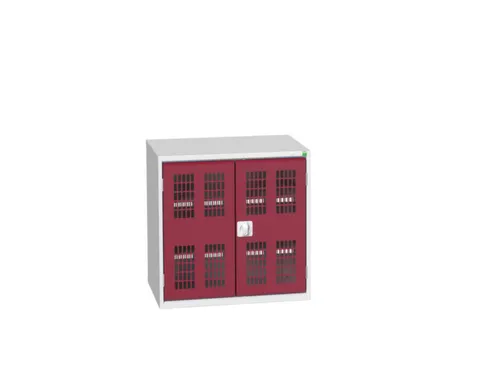 universele kast,HxBxD 800x800x550mm,2xStalen bodem,draaigrendelslot