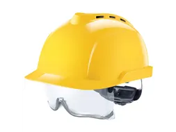 MSA V-Gard 930 geventileerde veiligheidshelm Geel
