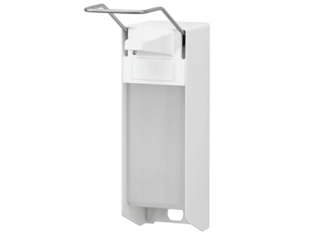 Zeepdispenser Desinfectiedispenser wit 1000ml lange beugel ingo-man