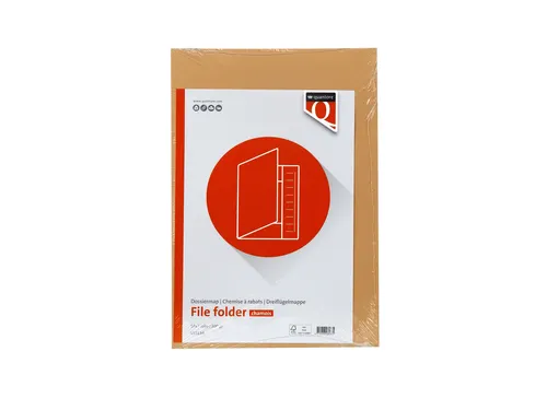 Dossiermap Quantore Folio 300 Gram Chamois