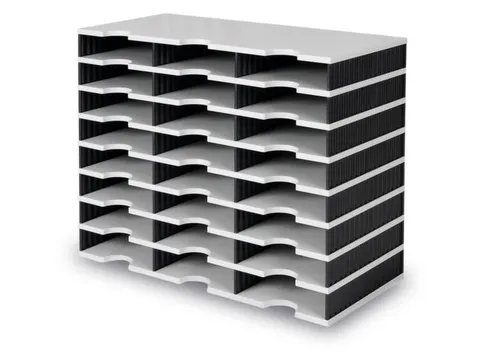 station de tri 24xDIN C4 p. montage en armoires HxlxP 573x723x331mm
