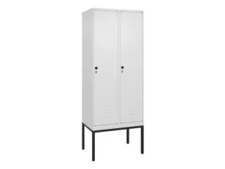 locker voor scheiding van kleding,HxBxD 2120x800x500mm,2vak - 1