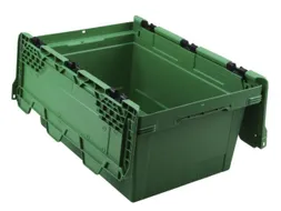 Euronorm-herbruikbare bakken,HxLxB 199x600x400mm,PP,groen