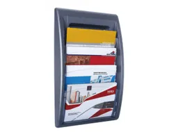 wandfolderhouder,HxBxD 650x395x95mm,v. 4xformaat 240x320mm