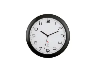 De Alba HORNEW radiografische wandklok met stille werking 30cm. Zwart - 2