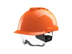 MSA V-Gard 930 ongeventileerde veiligheidshelm Oranje