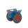 Platenrollers 4158 250kg Luchtbanden