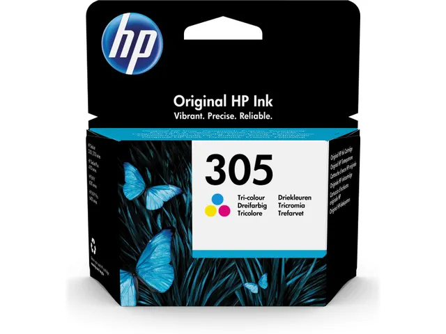 305 3 Kleuren Inktcartridge 3YM60AE 100 pagina's Geel Cyaan Magenta