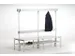 banc double,HxLxP 1650x1500x725mm,barres alu