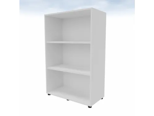 kantoorstelling,HxBxD 1310x860x450mm,2xhouten vloer,3ordnerhoogtes